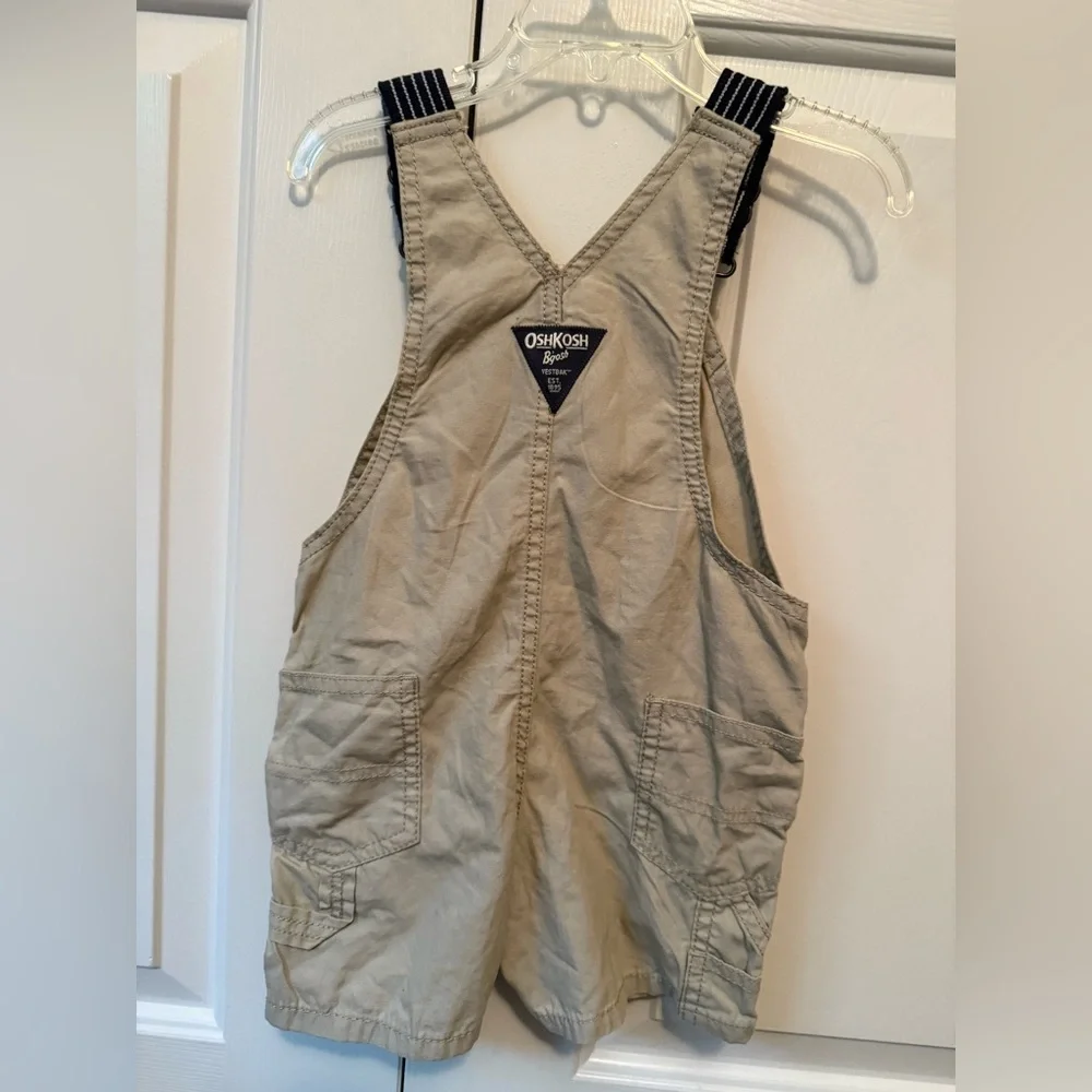 OshKosh B'gosh Tan Kids Overalls